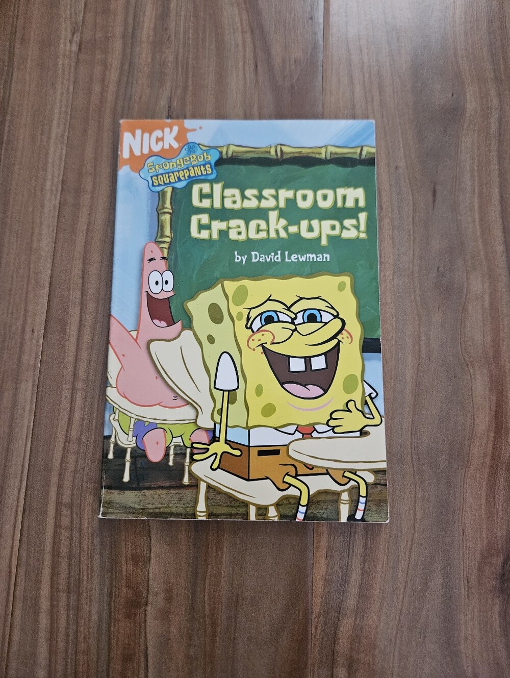 SpongeBob SquarePants "Classroom Crack-ups!" Book - Yellow & Pink